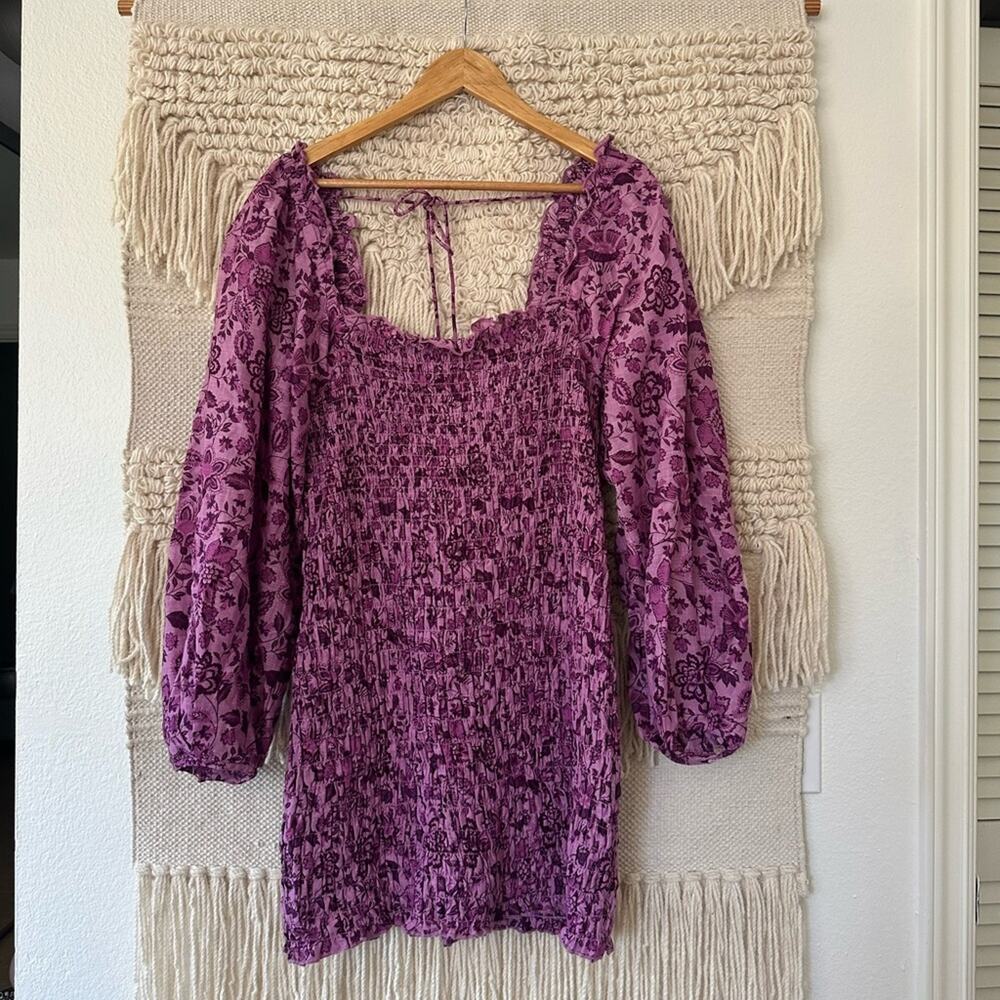 Free People Smock It To Me Mini Dress